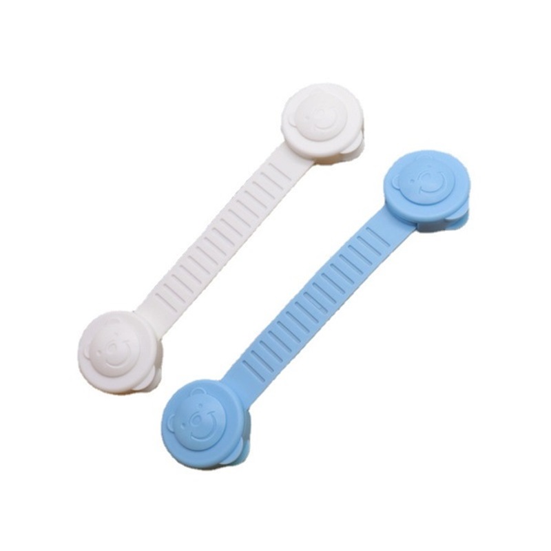 Old Cobbler Child safety lock ABS Multifunctional baby protection Little bear fashion maternal and Toddler supplies Locks&Latches C3-image-736748796