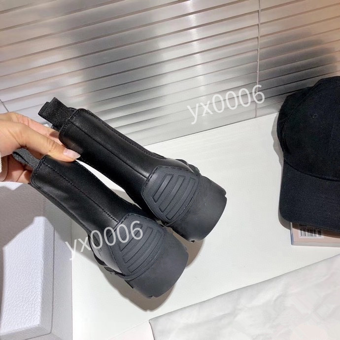 

2022 autumn winter socks heeled 35-40 heel boots fashion sexy Knitted elastic boot designer Alphabetic women shoes lady Letter Thick high heels Large fz201021, 01