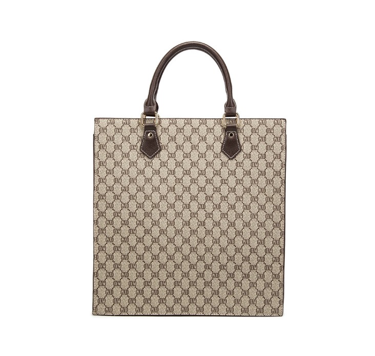

Luxury Floral Print bags Design Briefcases Fashion Retro Leather Unisex Handbag Men Women Laptop Shoulder Messenger Bag