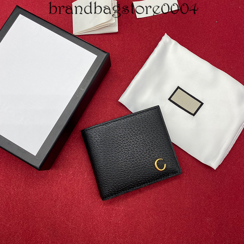 

2021 European and American fashion Wallets men's leather classic wallet printed texture purse England Style Plain pigskin purses, Red;black