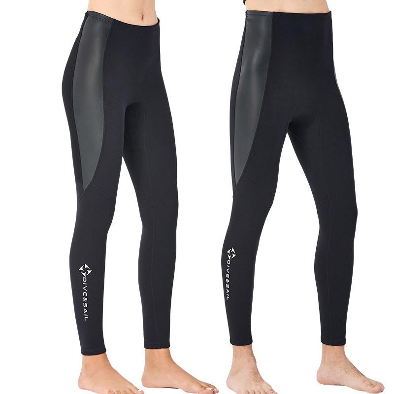 

One-Piece Suits Wetsuit Pants Women, Men 1.5mm 2mm 3mm Neoprene Keep Warm For Water Aerobics Diving Surfing Swimming Snorkeling Scuba Kayaki