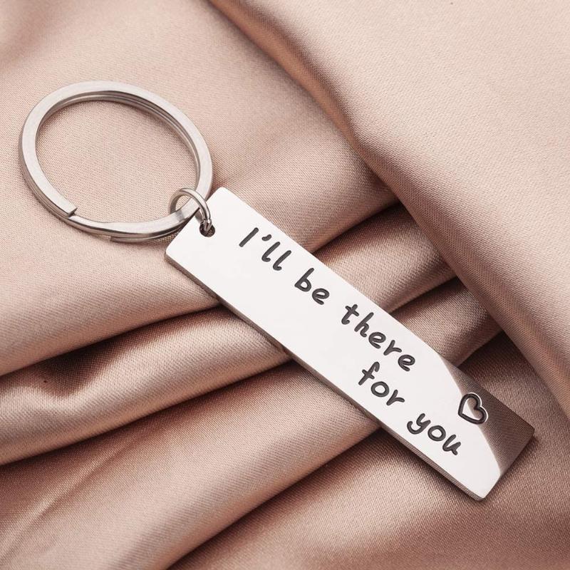 

Keychains Friend Gift Keychain For Women Men Friends Double-Sided-Couples Gifts Keyrings BFF Dad Mother Friendship Jewelry