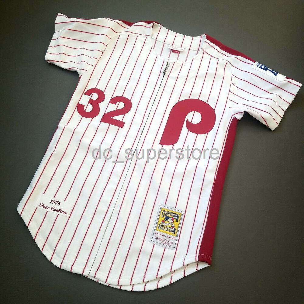 

100% Stitched Custom Steve Carlton Mitchell Ness JerseyMens Men Women Youth Baseball Jersey XS-6XL, Black