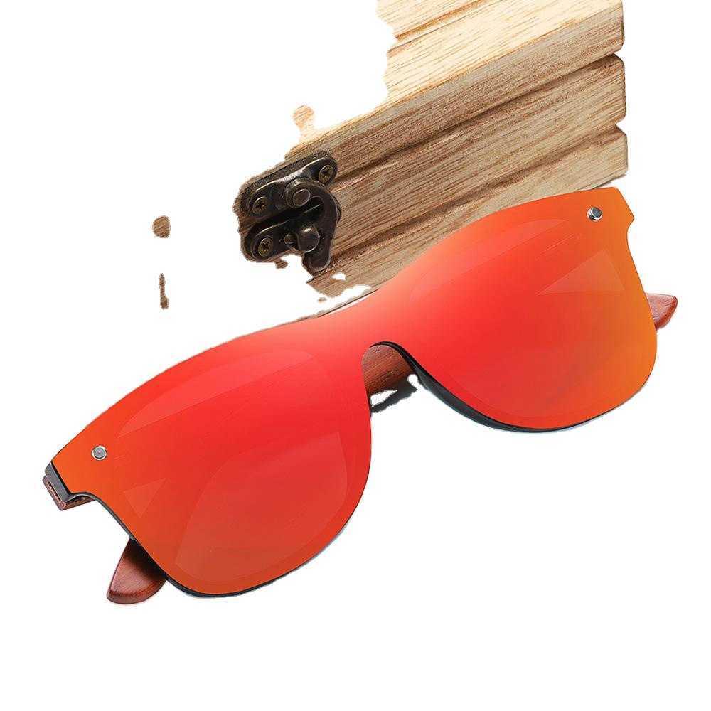 

Polarized Unisex Wood Wooden Frame Rimls Private Label d Sun Glass Custom 1 Frame Sunglass For Women, White;black