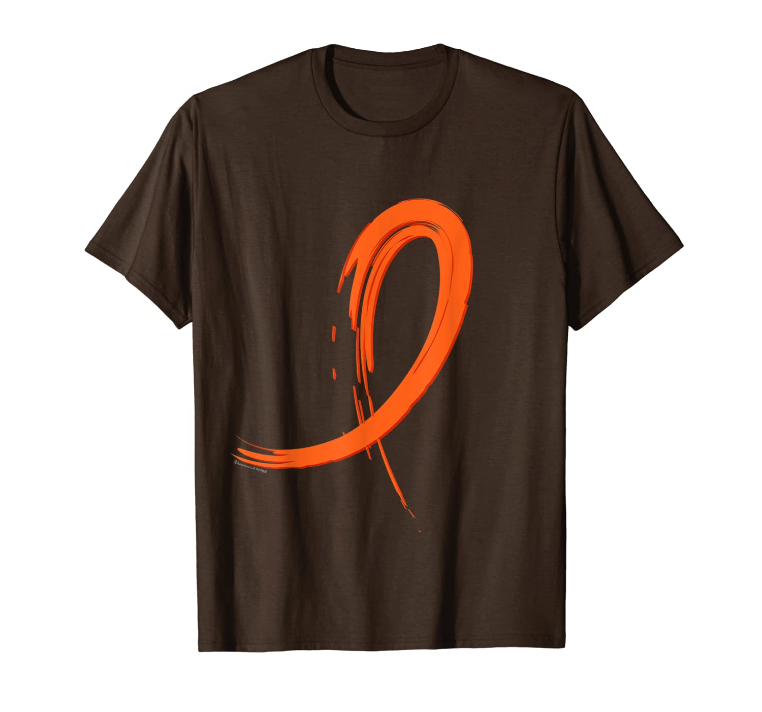 

kidney cancer t-shirt orange graffiti ribbon, White;black