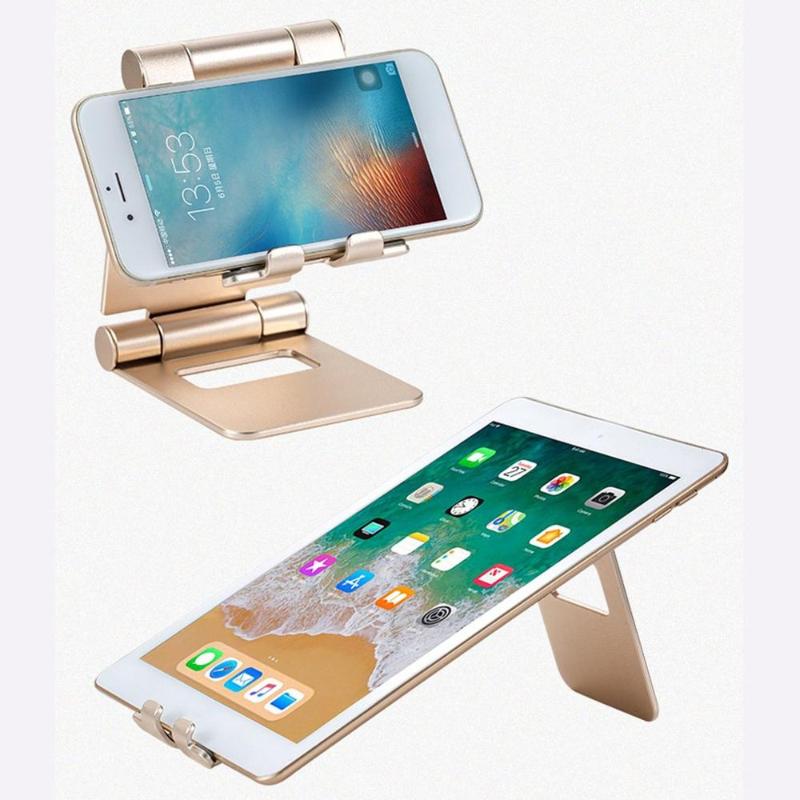 

Cell Phone Mounts & Holders Portable Holder Stand Mobile Smartphone Support Tablet For Desk Foldable