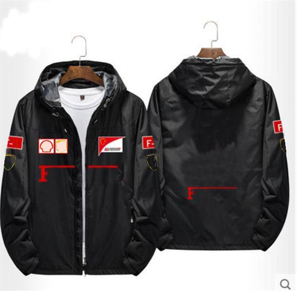 

F1 racing jacket team windbreaker autumn and winter warm hoodie