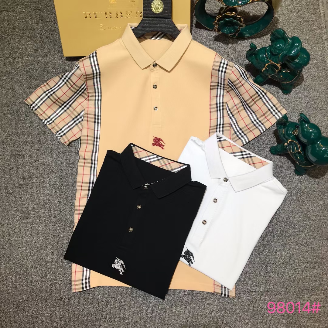 

Men's Polos The latest Spring Italy Tee Designer T Shirt Polo Shirts High Street Embroidery Garter Snakes Little Bee Printing Clothing Mens Brand, White;black