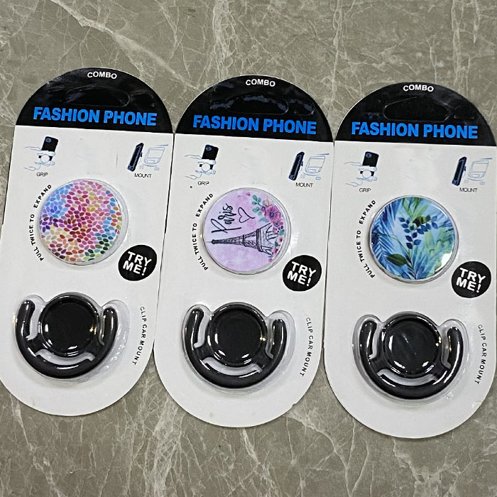 

Universal Cell Phone Holder with clip white Package Stand 360 Degree Finger Holder Flexible For iPhone Samsung DHL, Mixed color