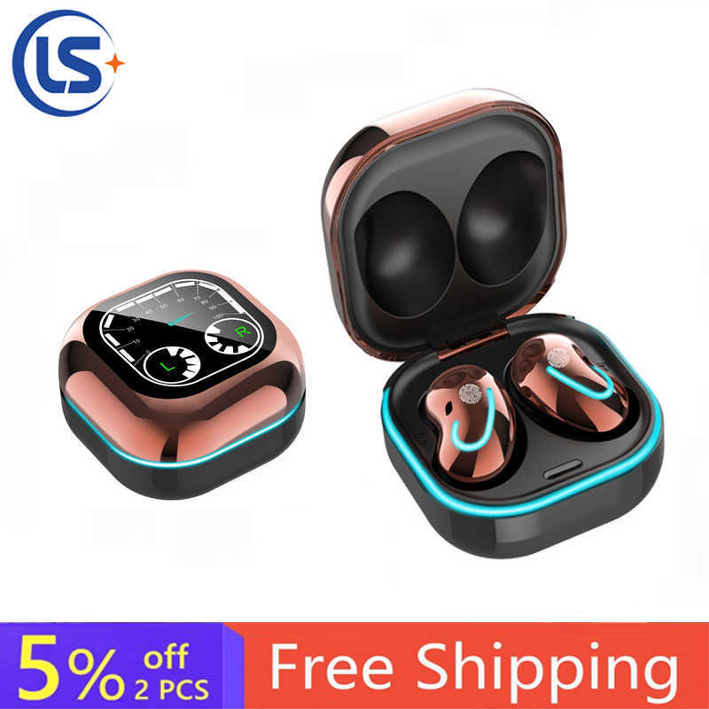 

PK Galaxy R175 R180 Buds 2021 S6 se Touch control Wireless Bluetooth Earphone mini earbuds for Samsung Galaxy Buds Headsets, S9 black single ear