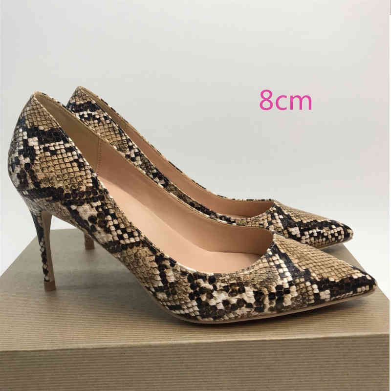

Slippers Brown snake print 12cm extreme high heels pointed to female bombs valentine stiletto woman shoes party at night yg027 roviciya N93N, 1# shoe box