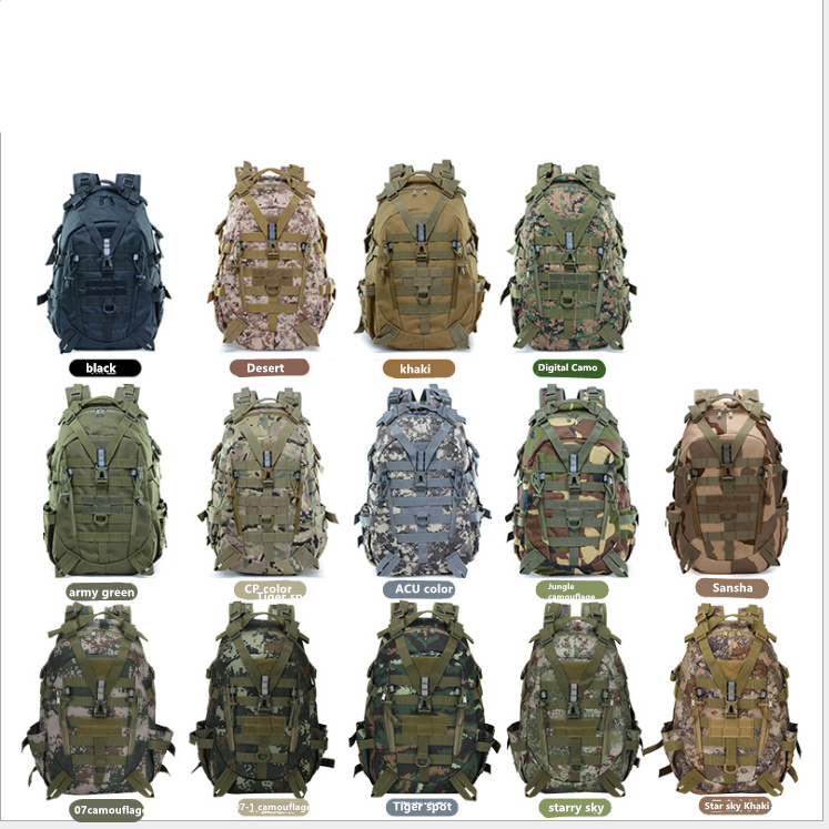 

A32 Outdoor backpack camouflage tactical Bag backpack sports backpack can hang waist bag