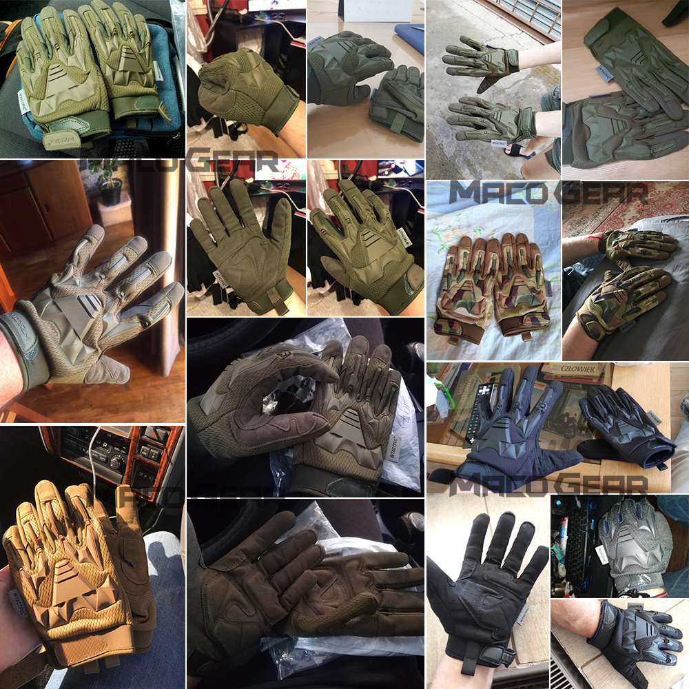 

Tactical Gloves Camo Military Army Cycling Glove Sport Climbing Paintball Shooting Hunting Riding Ski Full Finger Mittens Meng