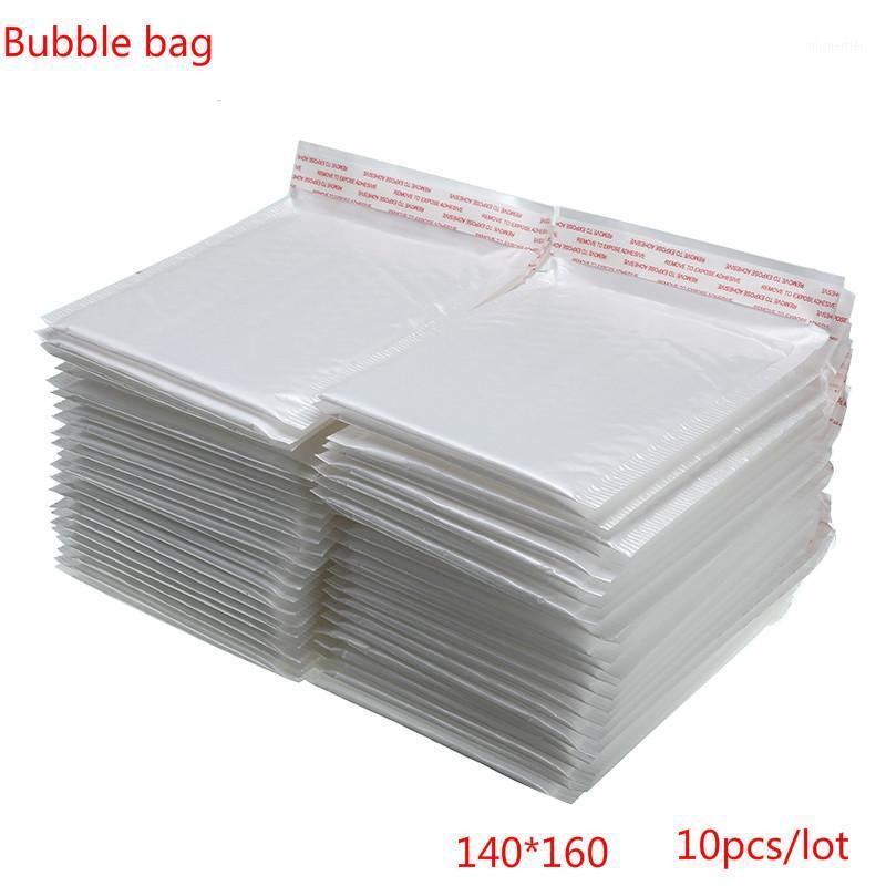 

Gift Wrap 140x160mm 10/20/30/50PCS/Lot White Foam Envelope Bag Mailers Padded With Bubble Mailing Drop