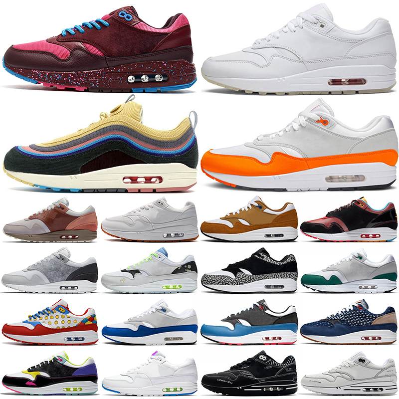 

hotsale 1s 87 running shoes men women N7 Taupe Haze Magma Orange Evergreen Aura Elephant Blue Void mens womens outdoor sports trainers sneakers, 36-45 #4