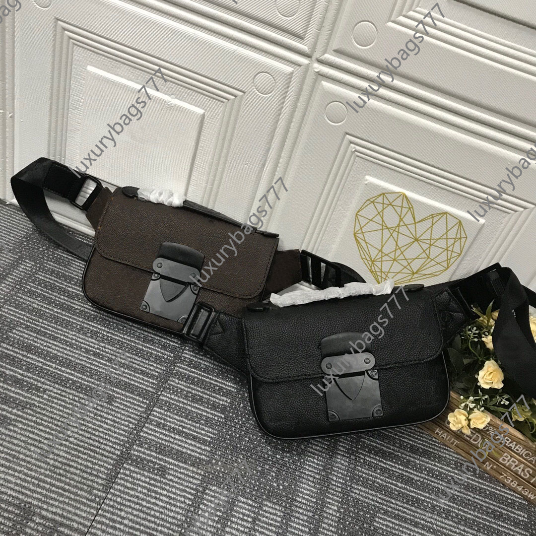 

Luxurys Designers L S-shaped LOCK HANDBAG waistbag 45 Fashion Bag 807 Classic wallet Shoulder Bags Removable wristband for portable handling, Gift bag