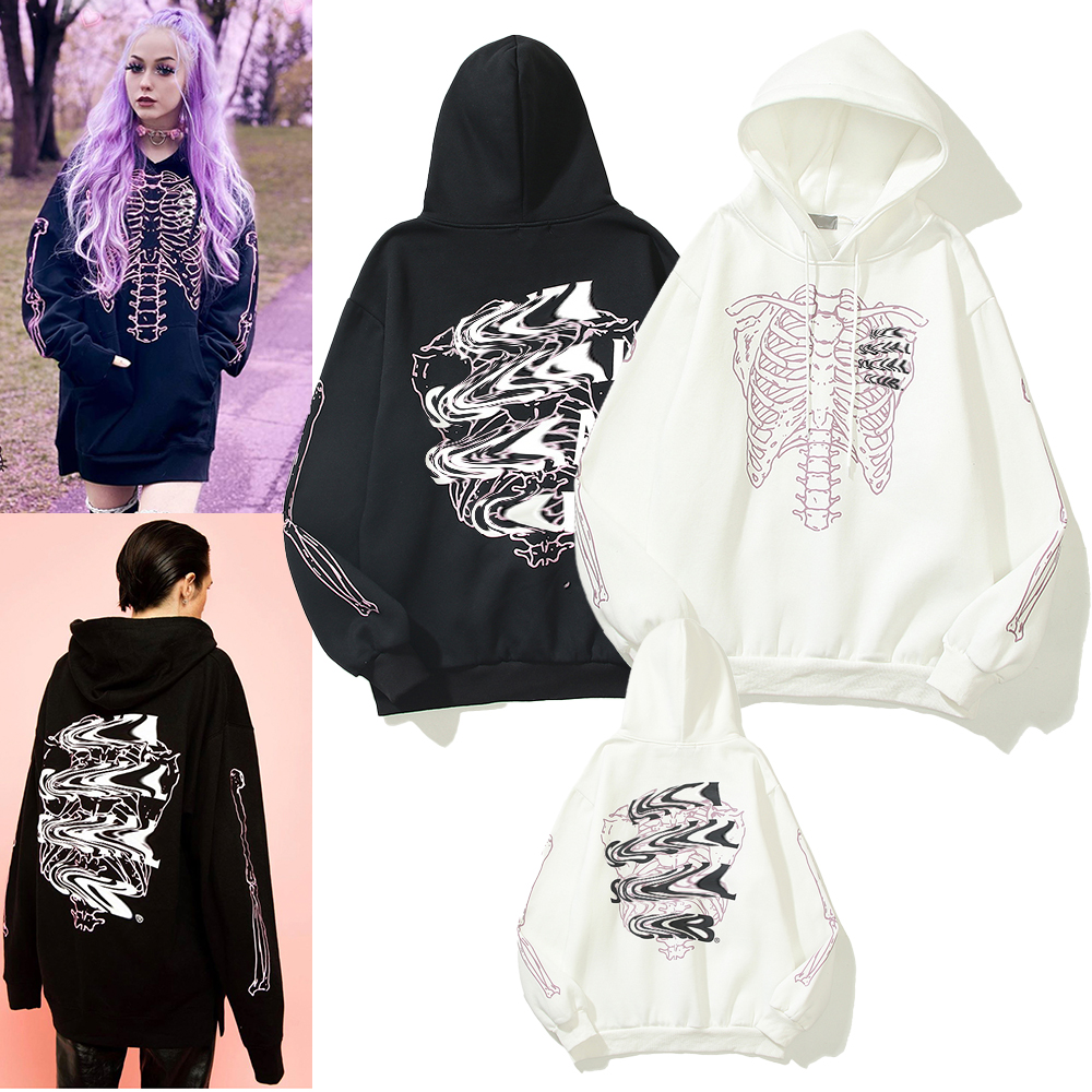 

2021 anti Designer Warm Hoodies Men Women ASSC Fashion Streetwear Pullover Sweatshirts Loose Solid color Skull printing hoodie Lovers Tops social club, L need look other product