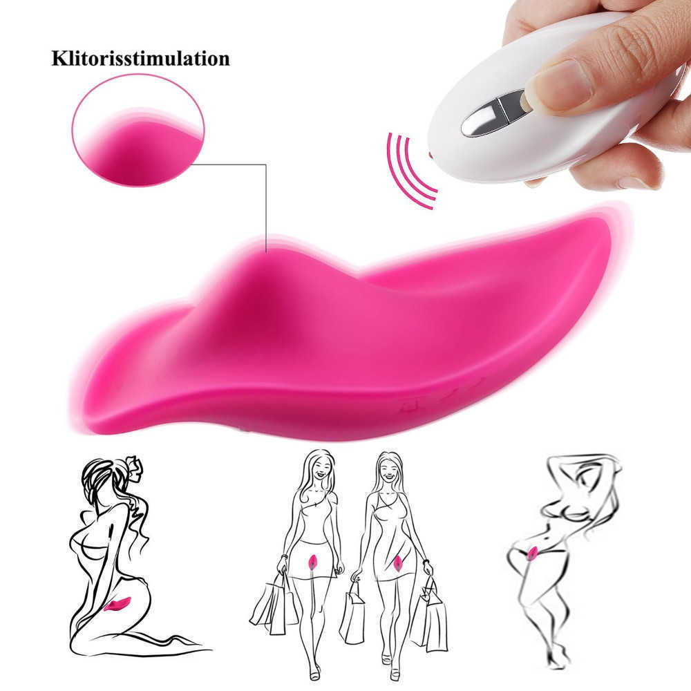 Portable Vibrating Egg Clitoral stimulator Invisible Quiet Panty Vibrator good gift Wireless Remote Control for Women Q0529-image-702579082