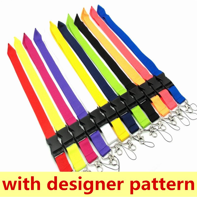 

Fashion Luxury Designer Key Chains Phone Straps Neck Lanyard ID Card Hang a Rope Buckle Wrist Strap Cellphone Bands
