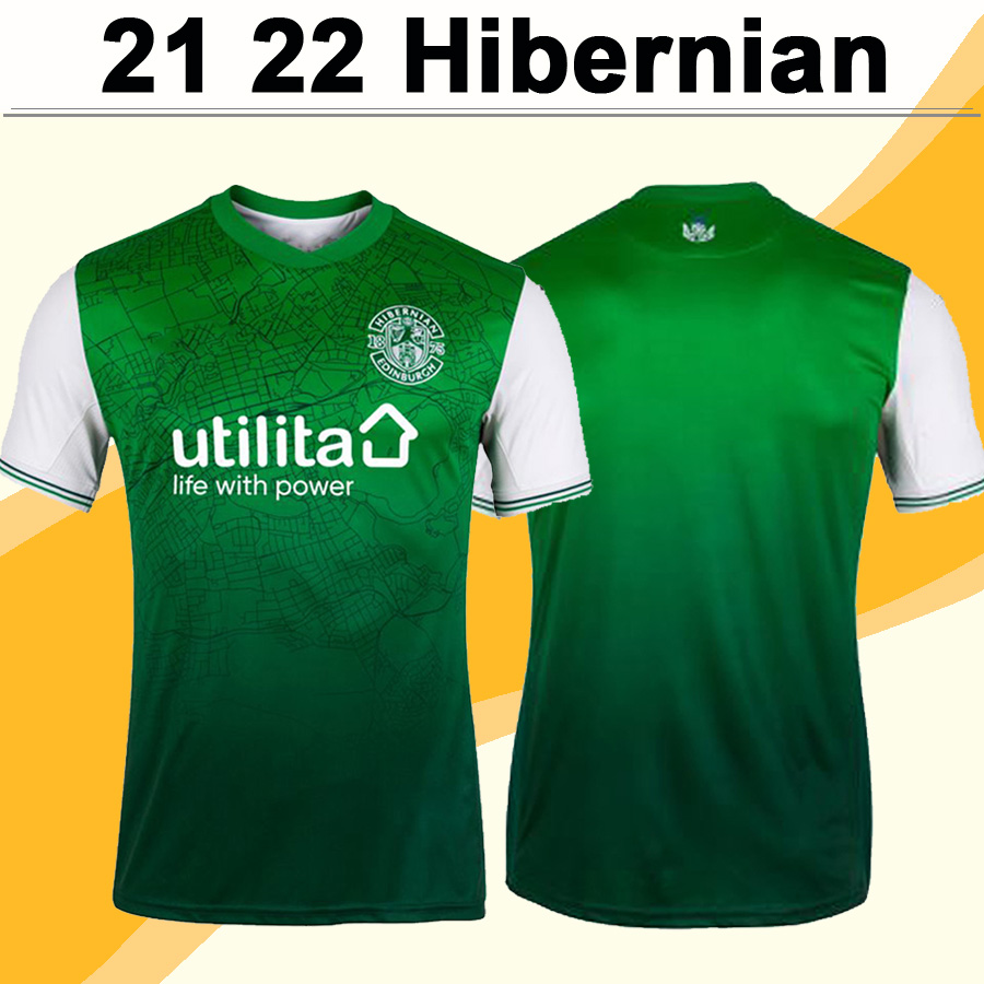 

21 22 Hibernian NEWELL MURPHY Mens Soccer Jerseys NISBET MAGENNIS BOYLE DOIDGE HANLON Home Away Football Shirts Short Sleeve Uniforms, Qm6039 21 22 home no patch