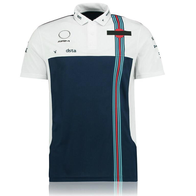 2021 season F1 Formula One racing T-shirt car team short-sleeved casual lapel POLO top-image-679667109