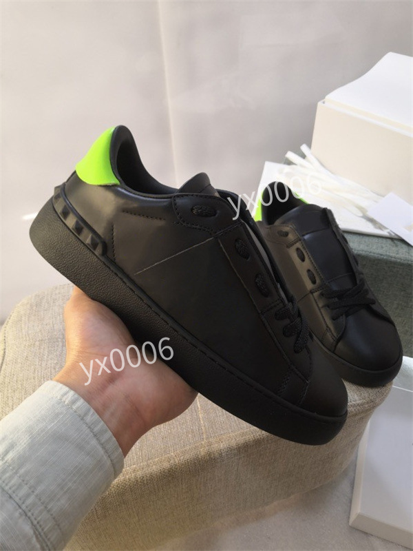 

2022 high quality designer men womens 35-45 white mens shoes leather espadrilles flats platform oversized casual espadrille flat sole sneaker ht210301, Choose the color