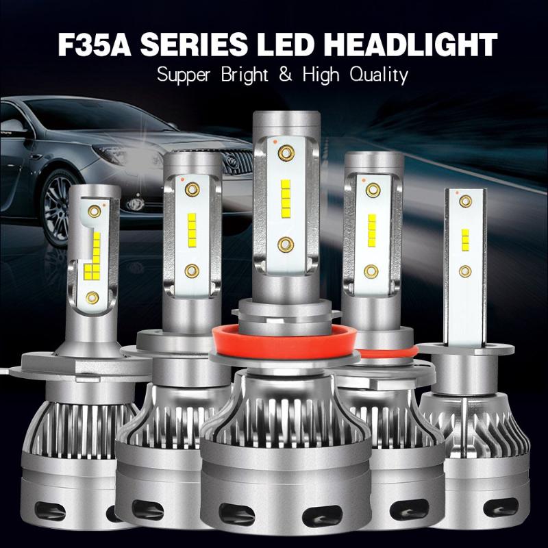 

Car Headlights 2PCS Led Light Bulb H1 H4 H7 H11 9005 9012 Auto Pluy Fog Lamp 6000K 12/24V Lamps