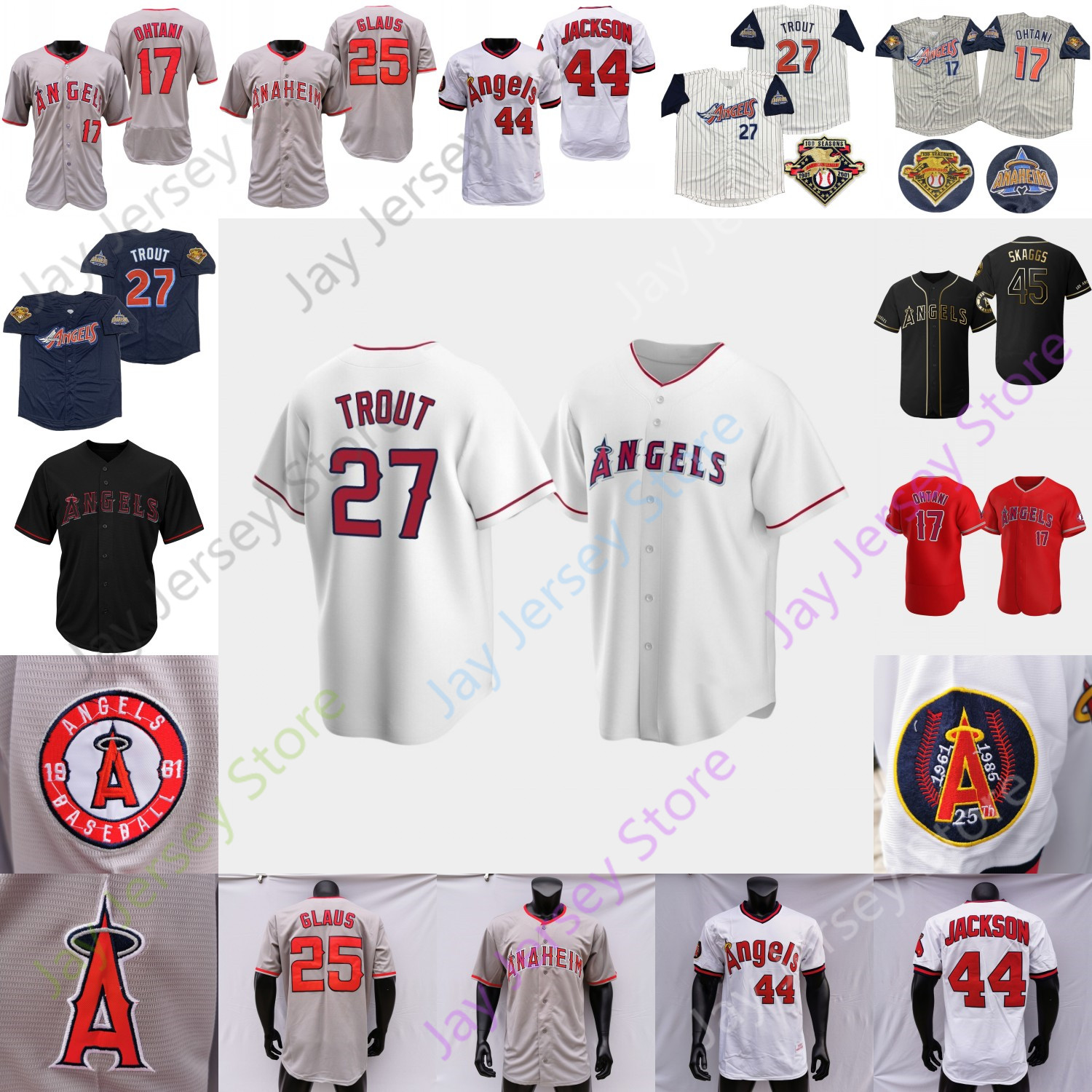 

Mike Trout Jersey Shohei Ohtani Anthony Rendon Kurt Suzuki Jose Iglesias Albert Pujols Justin Upton David Fletcher Dexter Fowler Joe Maddon, Blue;black