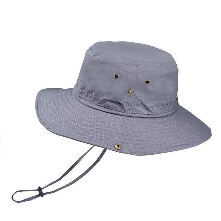 

Outdoor sun hat male quick dry breathable New Bucket hats For Men fisherman mountaineering climbing sports Benny cap, Navy blue