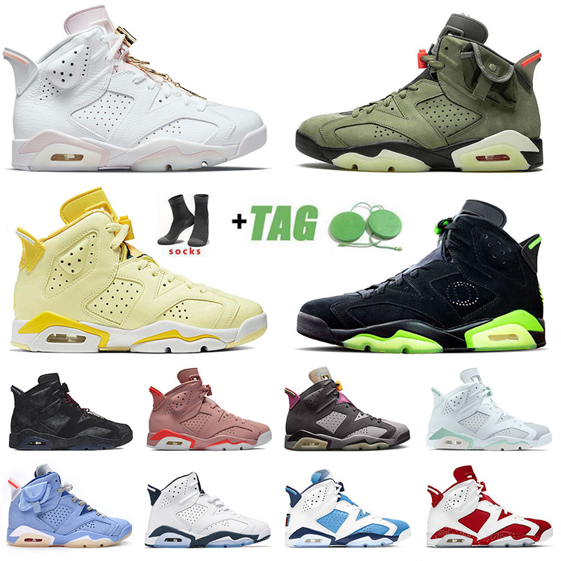 

Jorda n Designer Jumpman 6 6s Vi Mens Womens Basketball Shoes Gold Hoops Trainers Midnight Navy Tiffany Blue Infrared Red Oreo Floral Pink Designer, 40-47 midnight navy