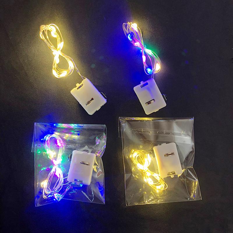 

Strings 2Pcs LED Fairy Lights Christmas Night Light String Tree Garland Decoration For Home Year Decor