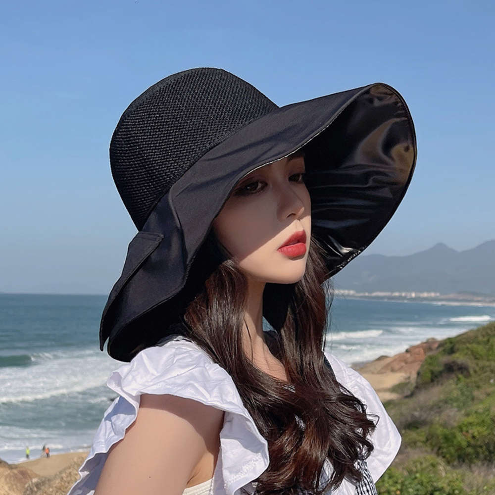 

Sun visor for women in summer, Blue;gray