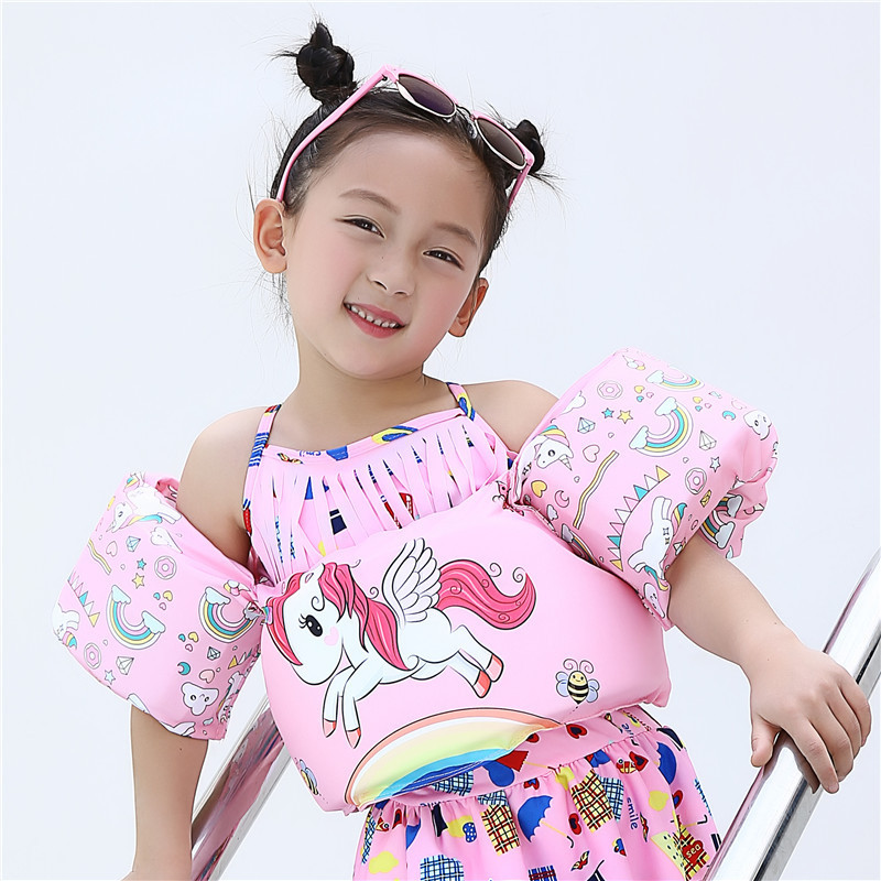 

2-6 kids swim arm rings Baby life jacket floating kids safety life vest children's Swim puddle jumper arm rings vest form Foam 1745 Z2