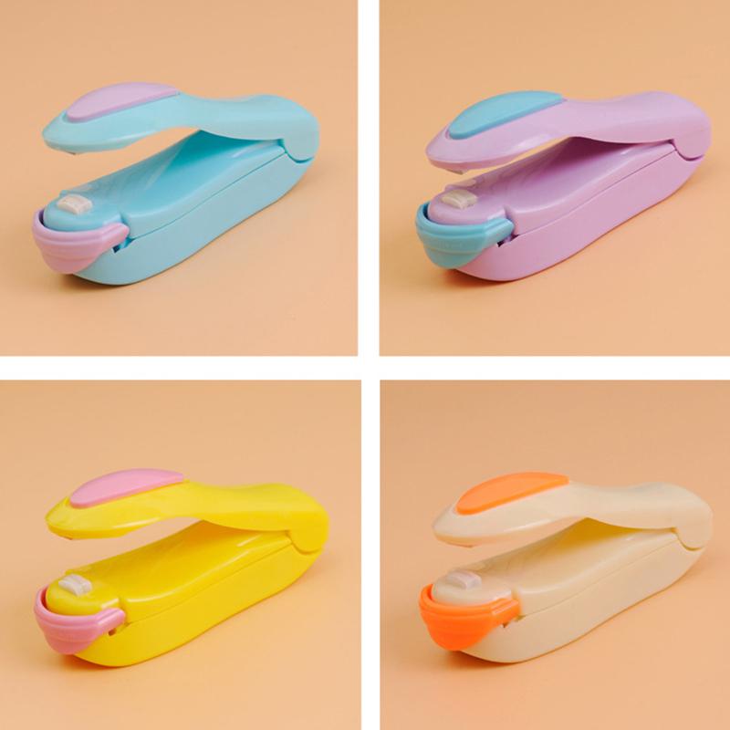 

2021 Sealer Portable Mini Heat Sealing Machine Impulse Sealer Seal Packing Plastic Bag Kit for Food Saver portable travel hand pressure