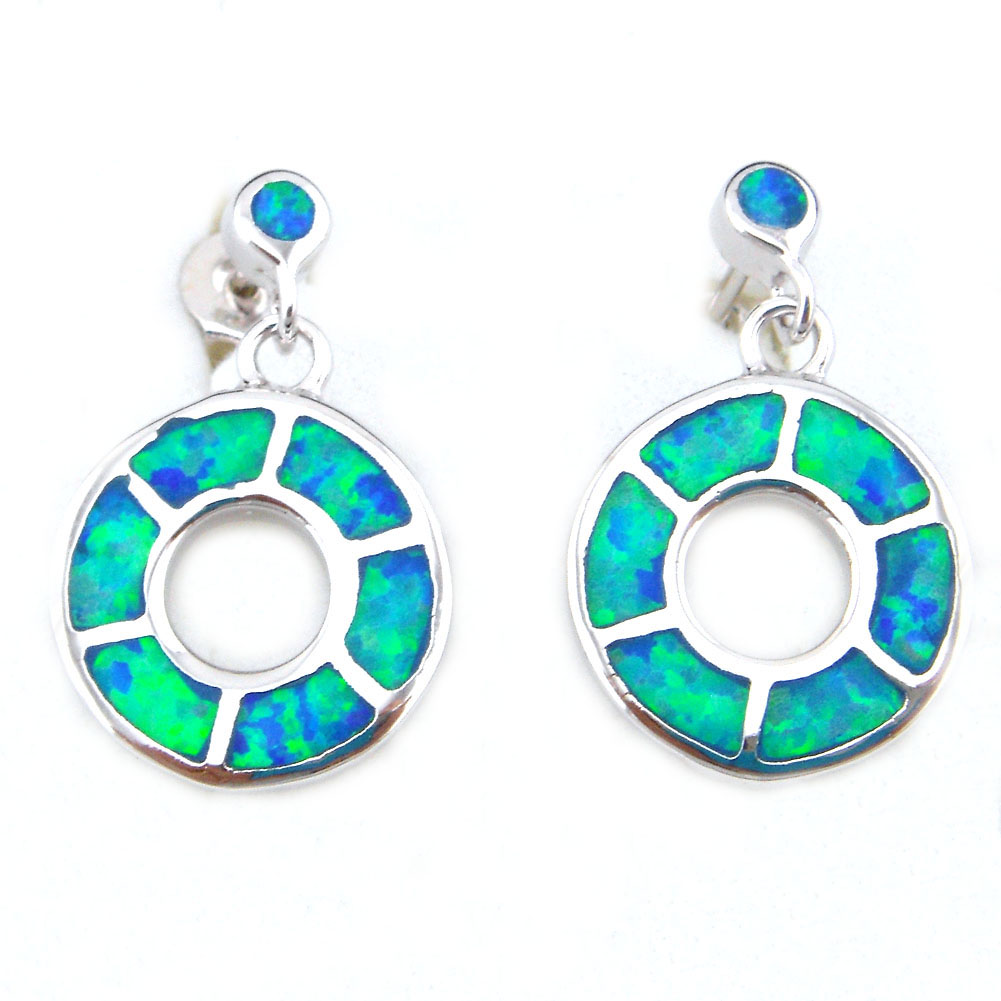 

fashion opal earring Mexican Opal earrings