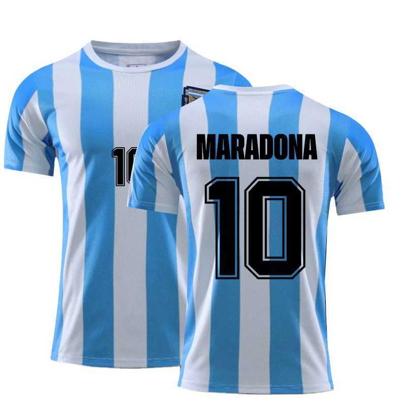 

1986 Argentina football shirt men's 10 Maradona training suit, At41126100