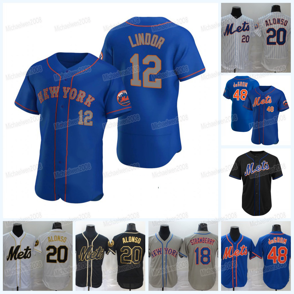 

Men Women Youth Francisco Lindor 2021 Mets Jersey Jacob deGrom Pete Alonso Wilfredo Tovar Dominic Smith Tomas Nido James McCann Marcus Stroman David Peterson, Men flex base