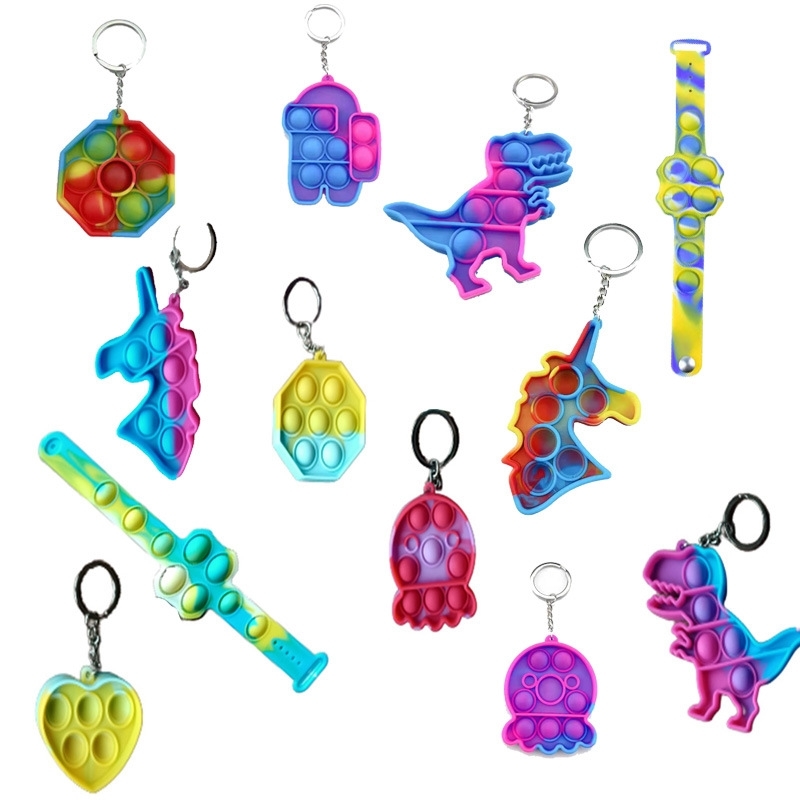 

New I am an expert desktop puzzle decompression toy key chain rodent killing pioneer