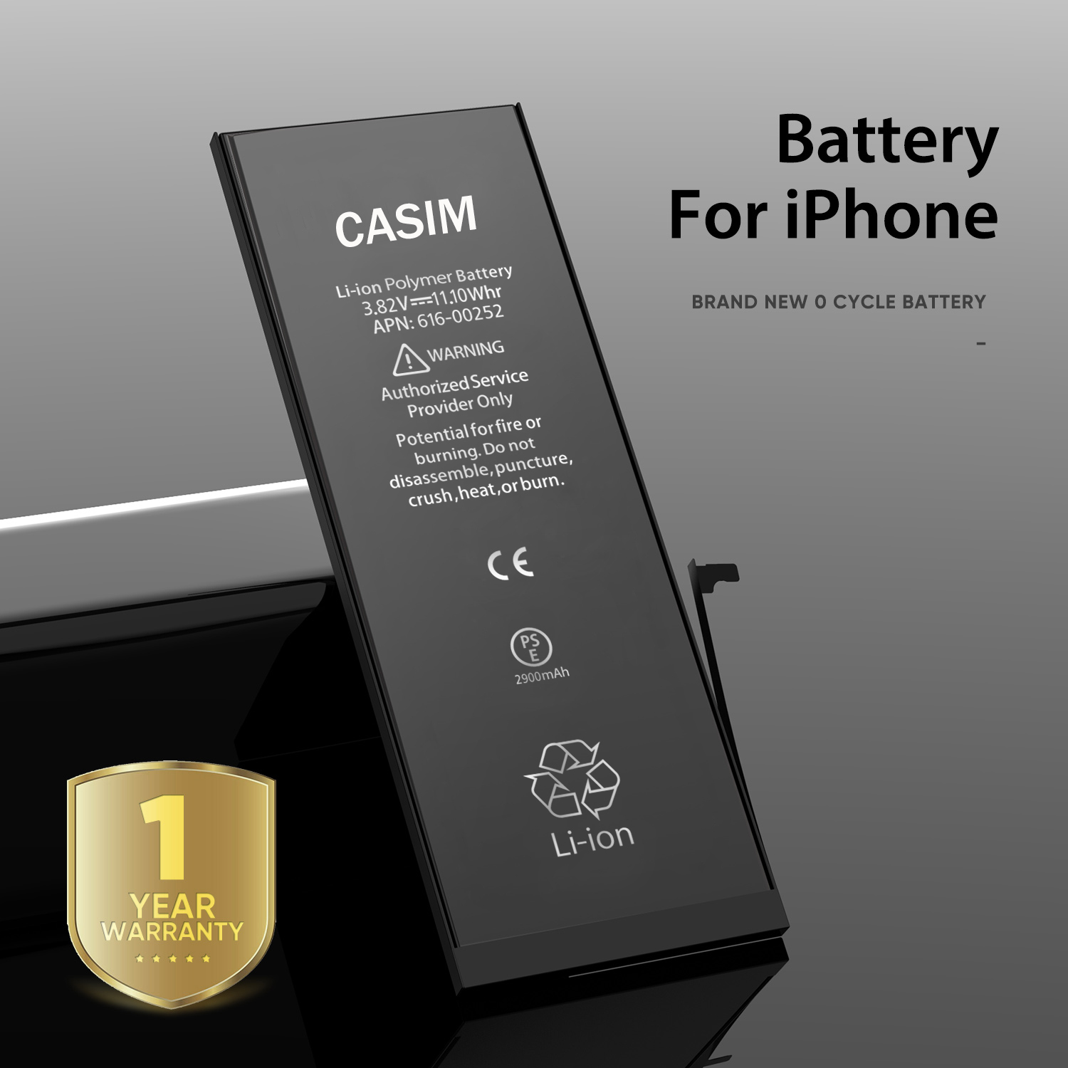 

Original New Not Copy 100% capacity Zero Cycle Built-in Battery For iPhone 6s 5 SE 6 5s 7 8 Plus X XR XS Max High Capacity Replacement Batteries