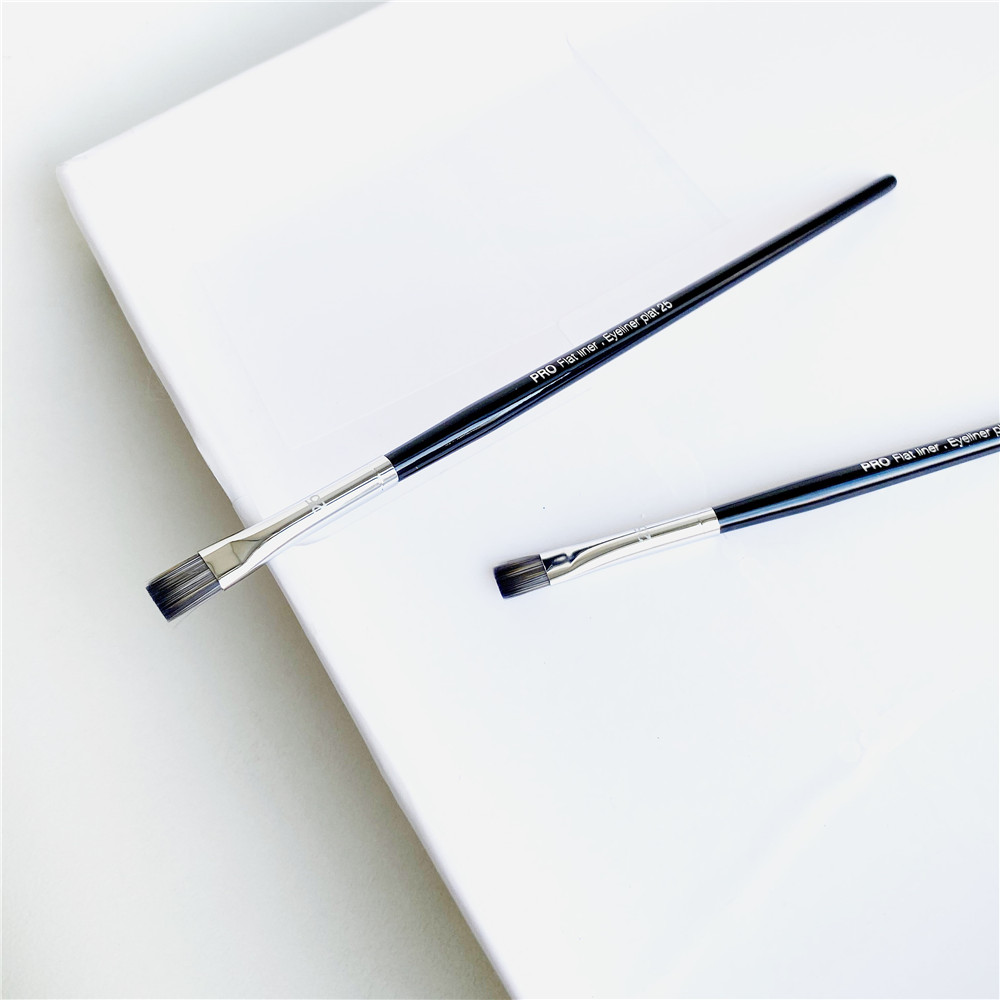 

Pro Flat Liner Makeup Brush #25 - Eyeliner Lashline Definer Beauty Cosmetics Brush Tools