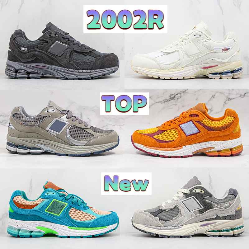 

Designer 2002R mens Running Shoes Protection Pack phantom Sea Salt dark light grey Peace Be The Journey luxury women sneakers men trainers, 12 bubble wrap packaging
