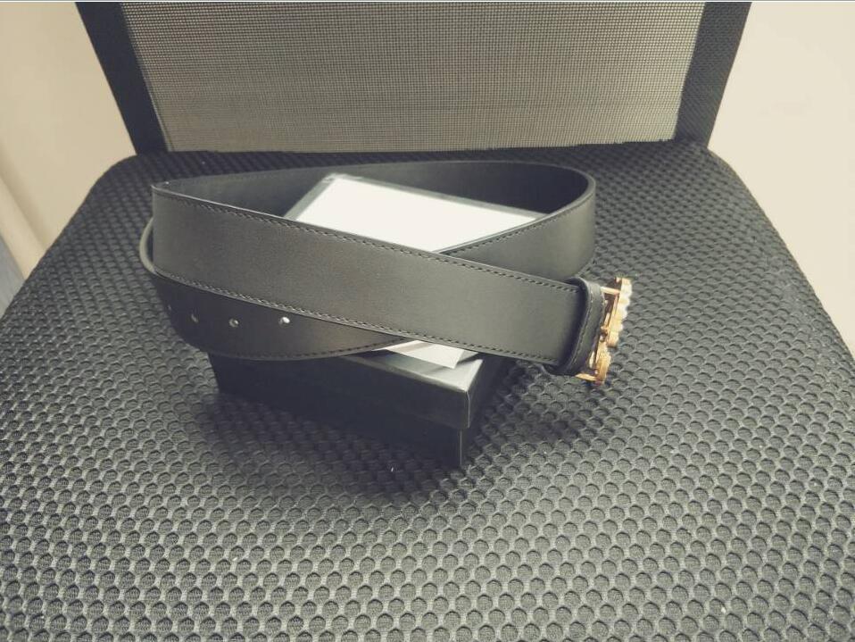 

Fashion Classic Men Designers Belts Womens Mens Casual Letter Smooth Buckle Belt Width 2.0cm 2.8cm 3.4cm 3.8cm, Belt and box