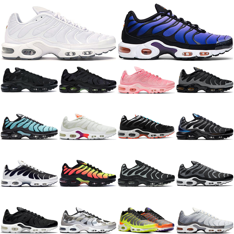 

new classic men running shoes women tn yellow black wolf grey white volt voltage purple total orange sky blue scream green rainbow pink fade outdoor trainers, Kiss my airs 40-46