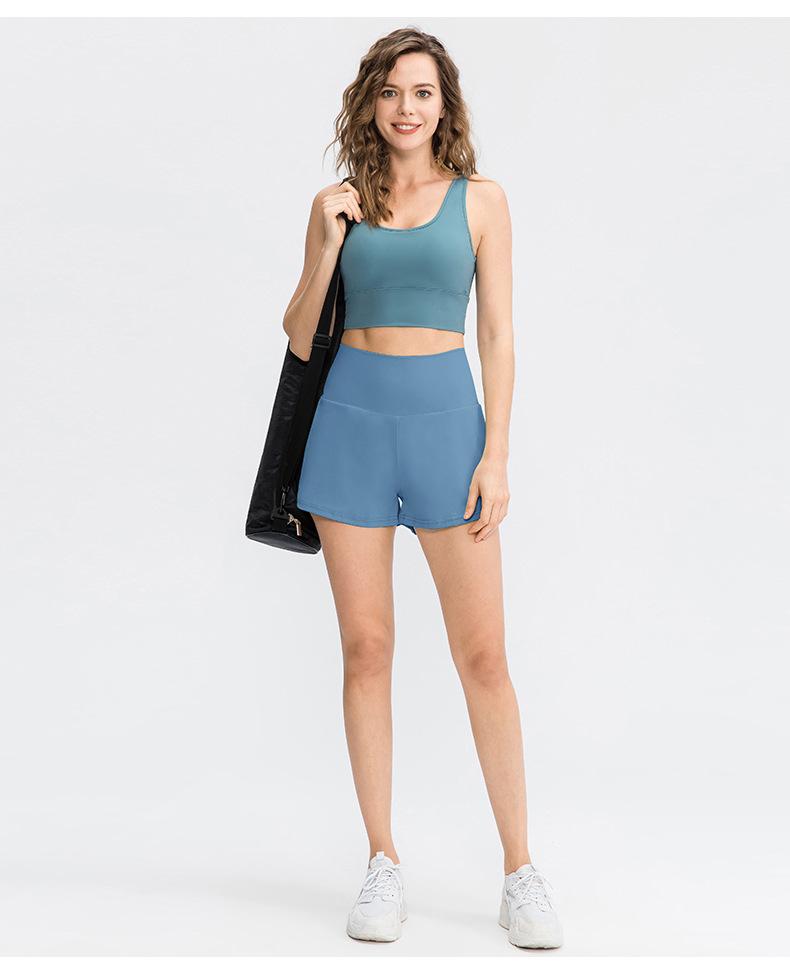 

Yoga Outfit Top Selling Women Sports Wear Quick Dry Running Shorts Gym Fitness Clothes Female Wears 9 Colors Available S21084
