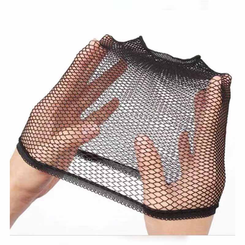 

Wholesale Black Snood Nylon Hairnet Caps Materials For Wigs Making Streching Elastics Mesh Cap Women Wig Liner Accessories