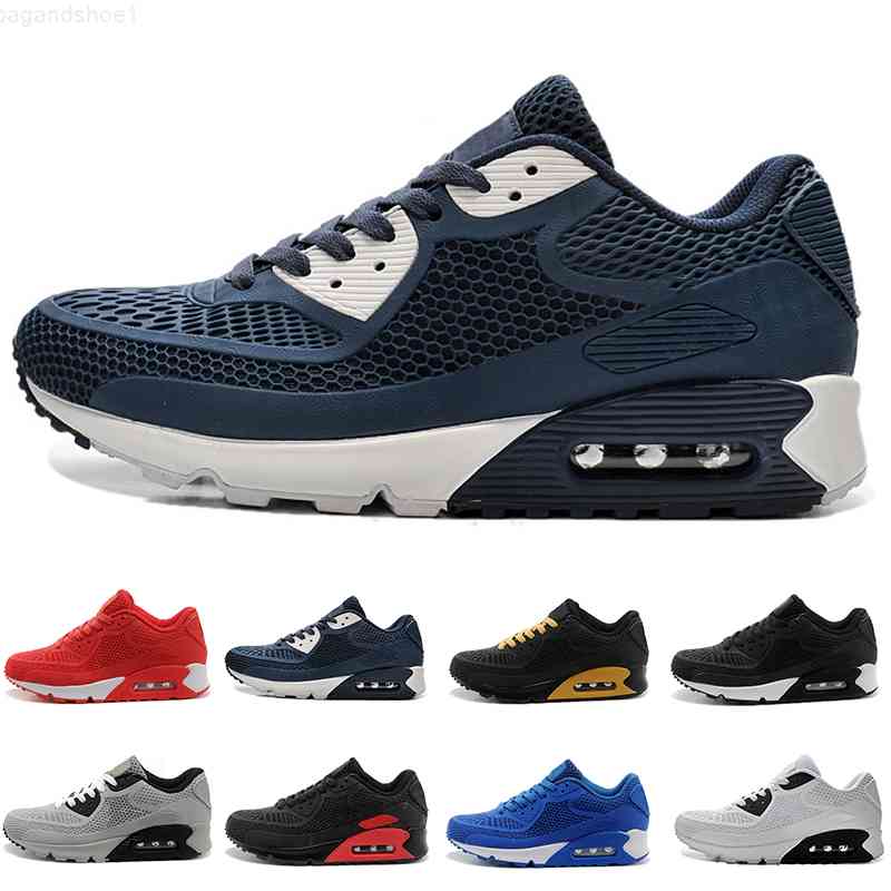 

2021 Cushion 90 KPU Men Women Sport running shoes top Quality classical Sneakers 11 colors Sports Size 36-46 1ZSQ, Color1