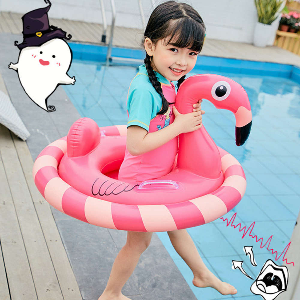 

Swimming ring Inflatable Flamingo Unicorn swimming circle children seat