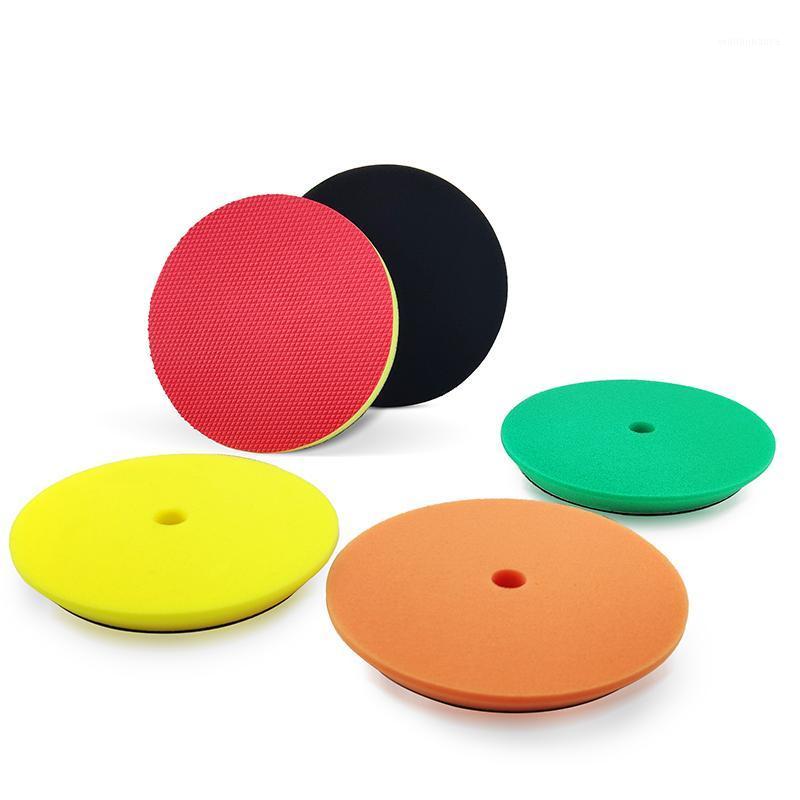 

Car Sponge Marflo 150mm 5Pcs/Set Abrasive Buffing Pad Kit With Round Hole 6Inch Clay Bar Polishing Pads Auto Detailing Tools