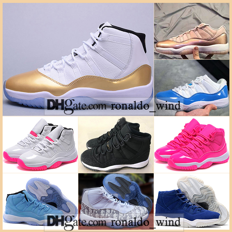 

Classic Basketball Boots Men Bred 11 11s Trainers University Blue Women Sneakers Jumpman UNC Concord High Low Pantone Space Jam Gamma Sports, Black