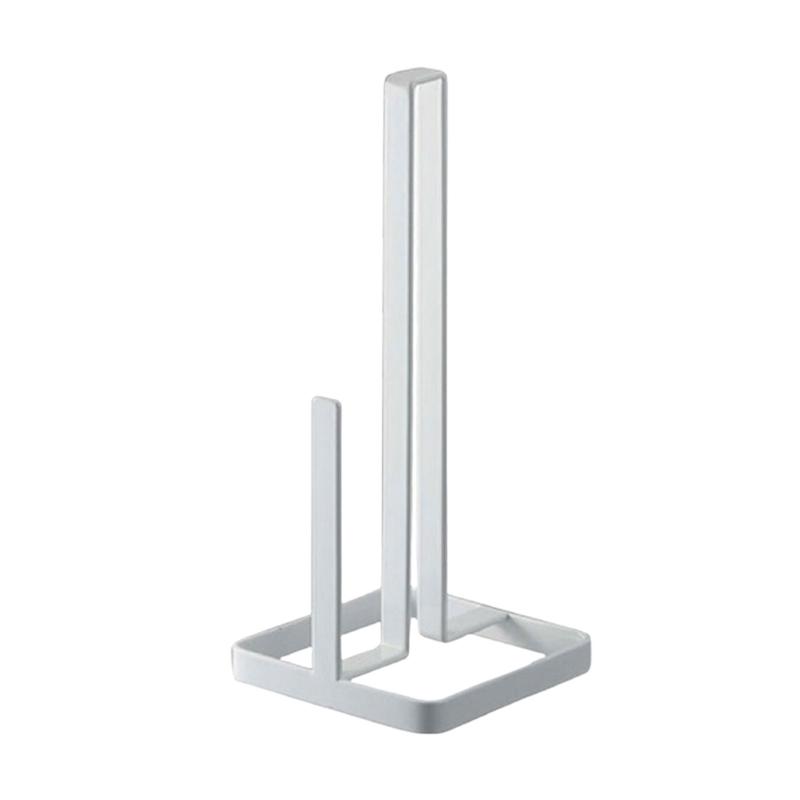 

Toilet Paper Holders Dispenser Dining Room Rustproof Towel Rack Removeable Punch-free Free Standing Practical Metal Kitchen Roll Holder Stor